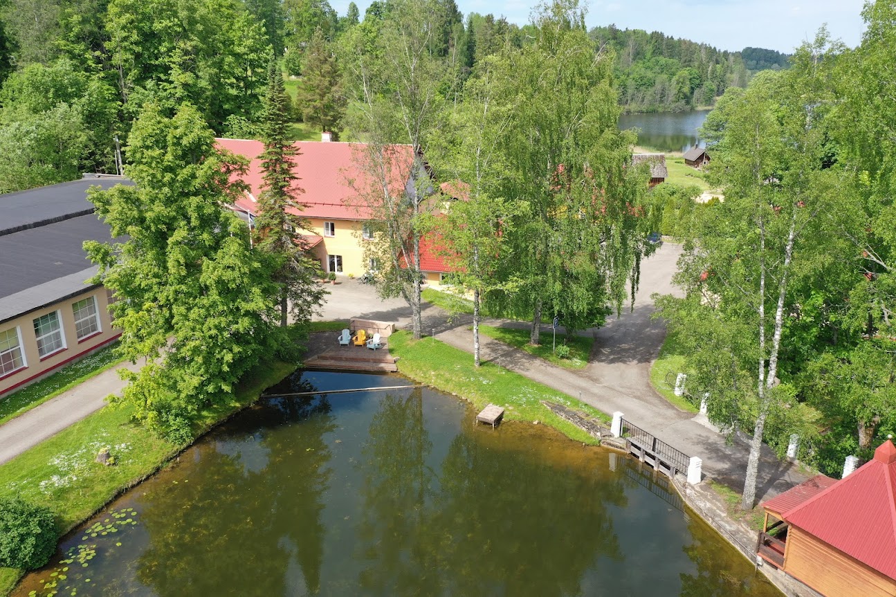 Ala-Rõuge Guesthouse Drone View 2